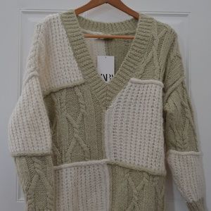 Zara Patchwork Sweater